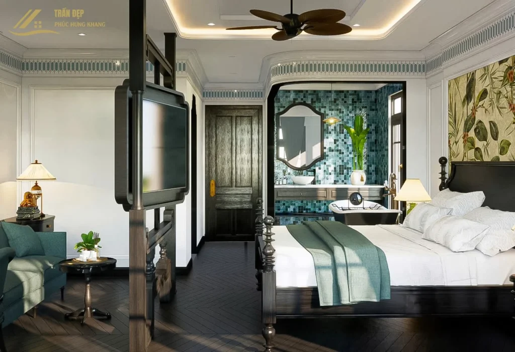 Thi công trần đẹp Phúc Hưng Khang